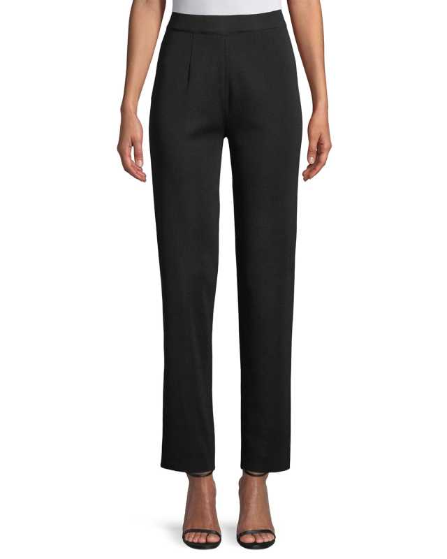 Petite Straight-Leg Pants